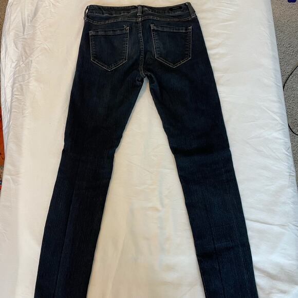 Liverpool jeans, size 2. Full length. Skinny jeans. Dark wash - Picture 4 of 5